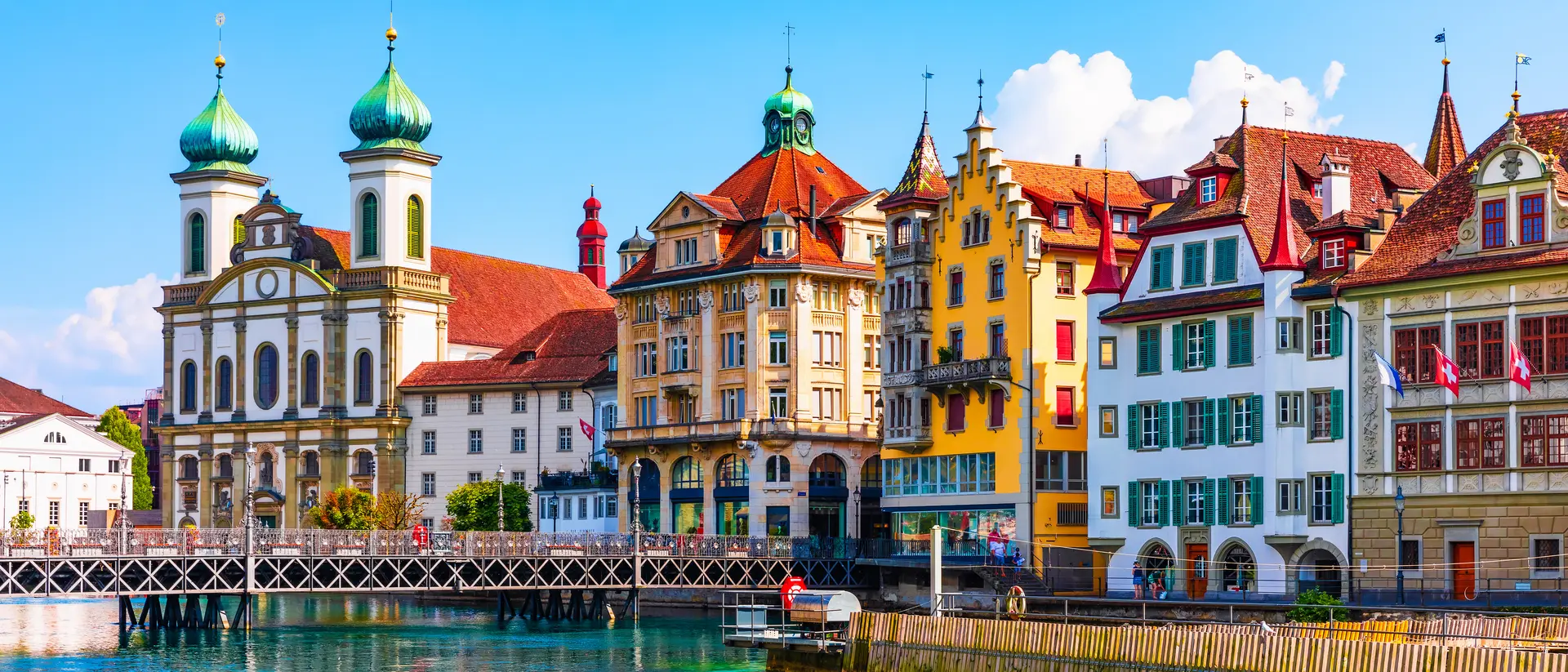 Old Town architecture of Lucerne, Switzerland