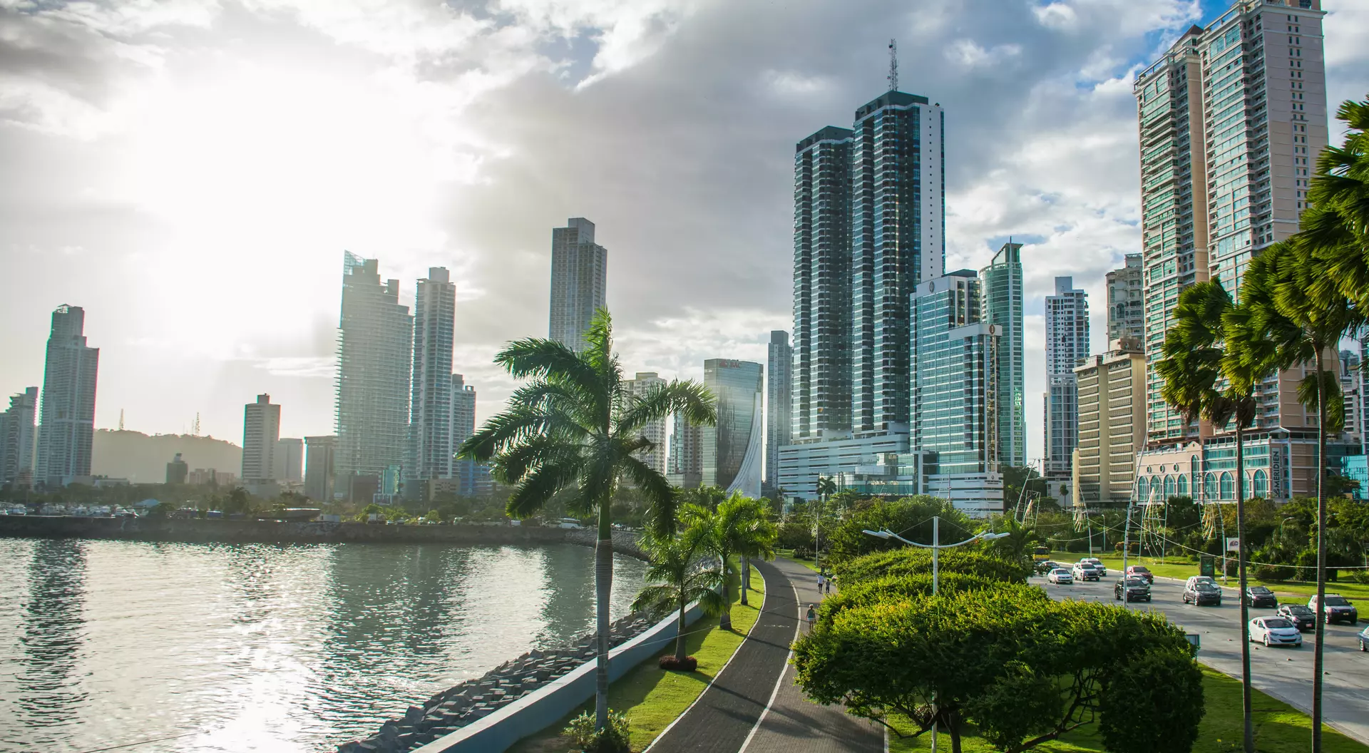Panama Skyline - City and harbour