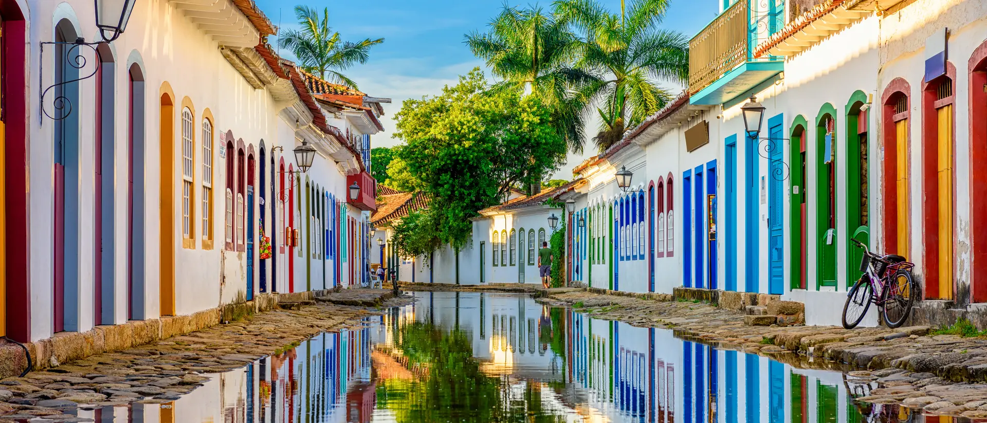 The Portuguese colonial town of Paraty