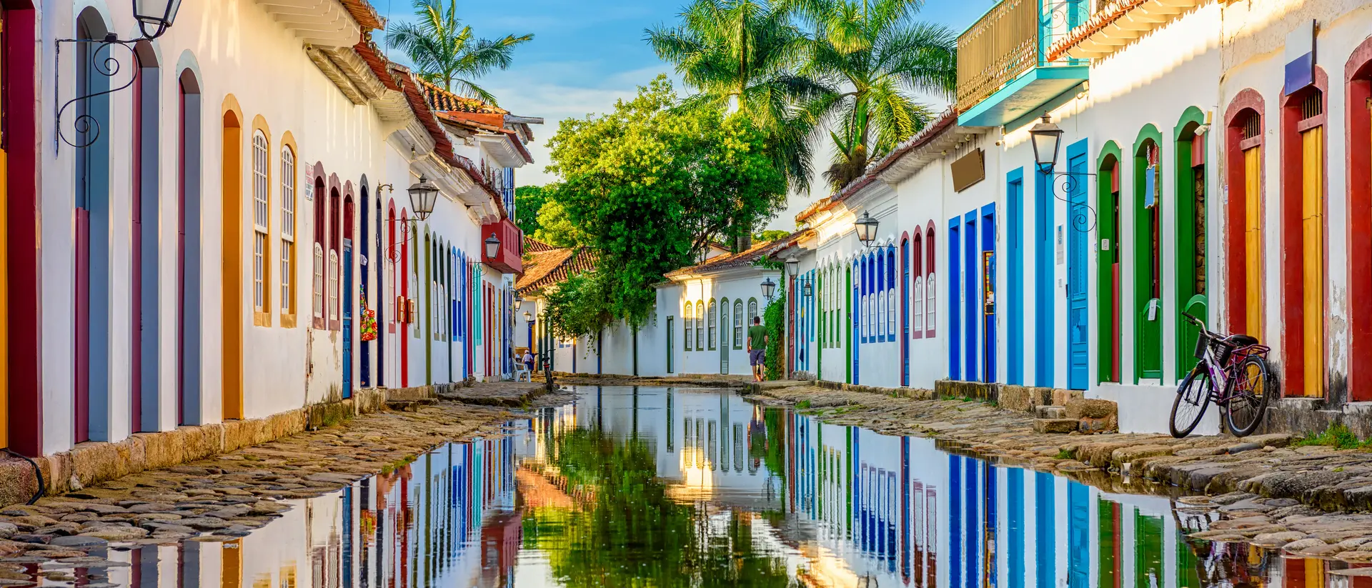 The Portuguese colonial town of Paraty
