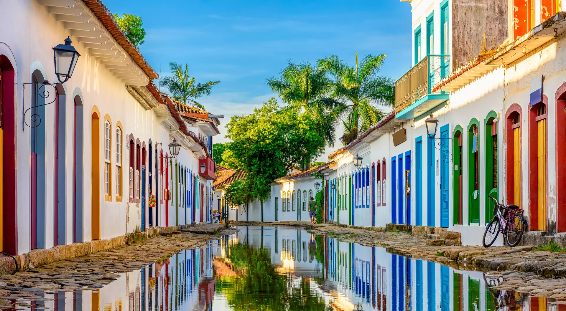 The Portuguese colonial town of Paraty
