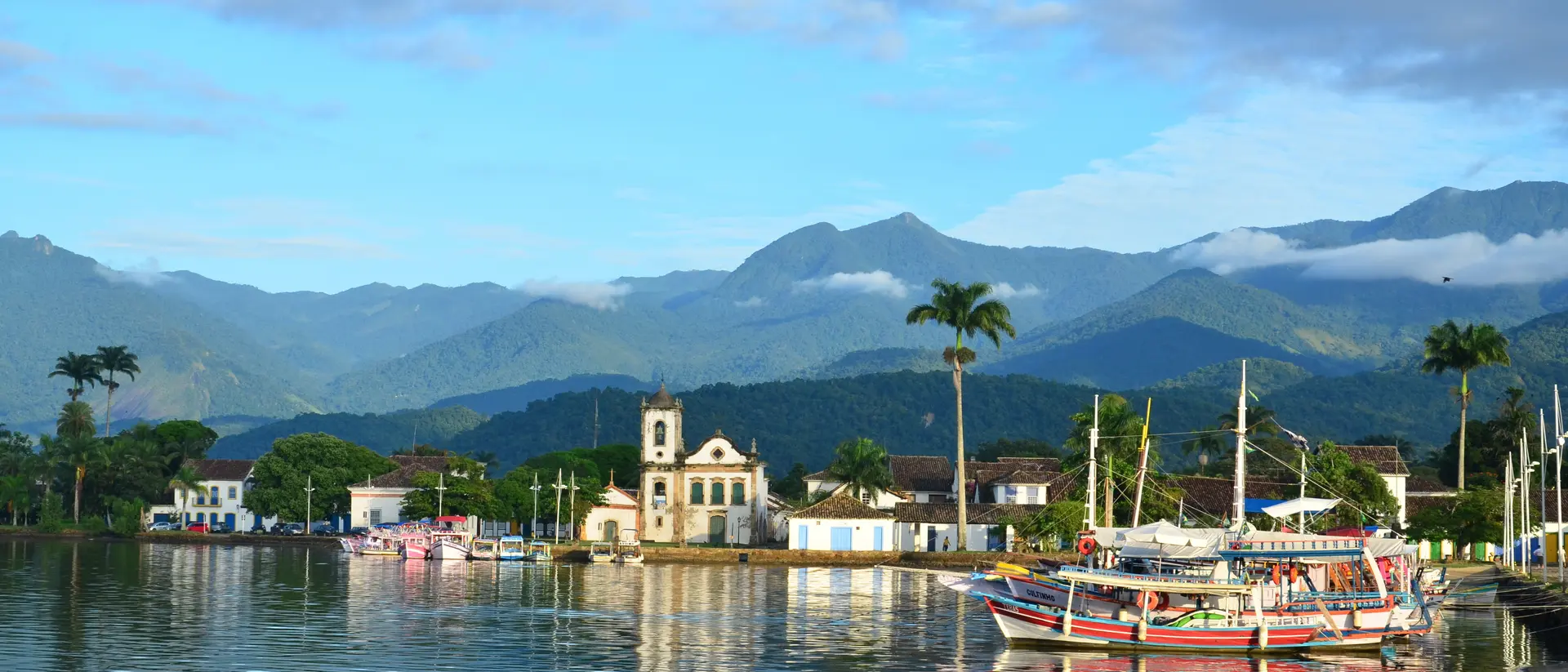 Paraty a blend of colonial architecture & lush tropical surroundings