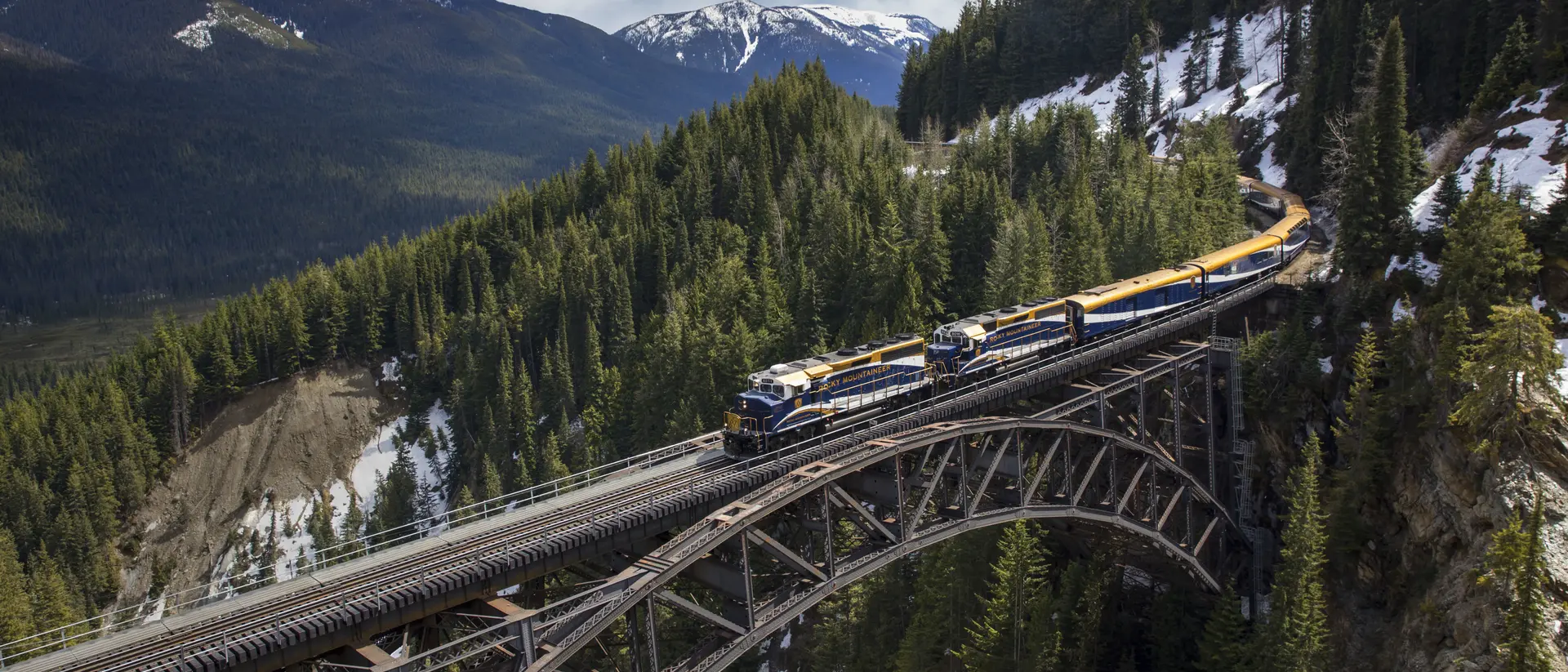 Travel on the Rocky Mountaineer 