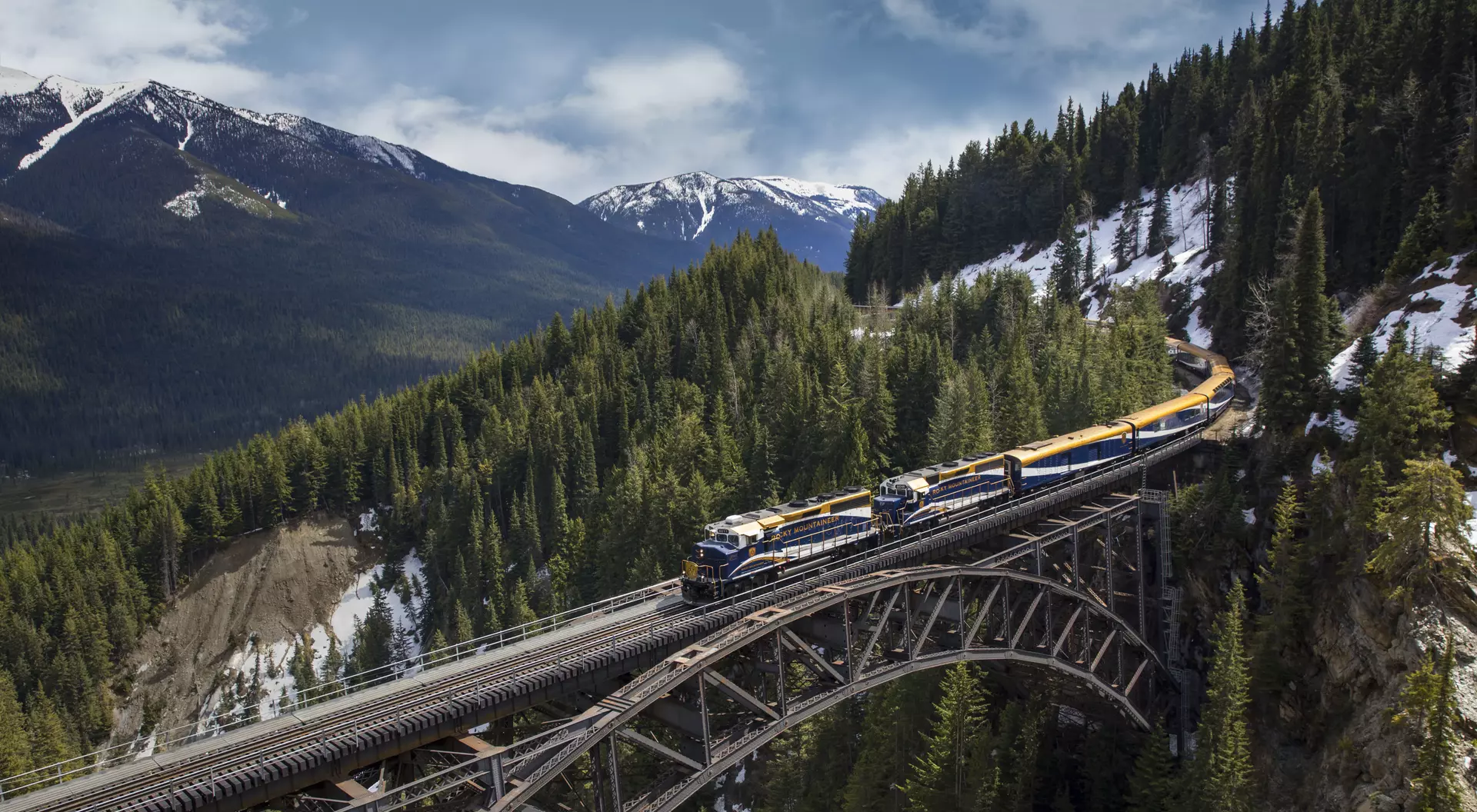 Travel on the Rocky Mountaineer 