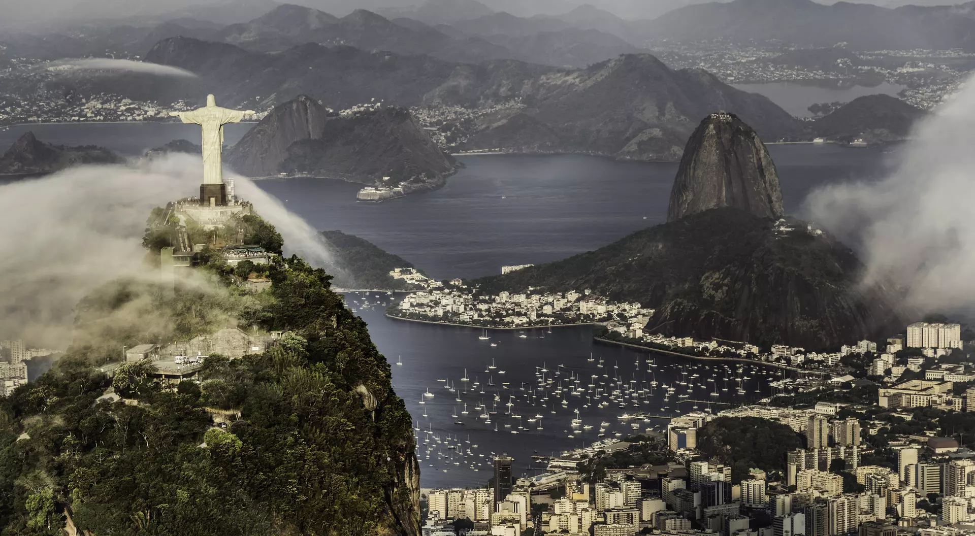 Rio de Janeiro with Christ & Sugarloaf Mountain