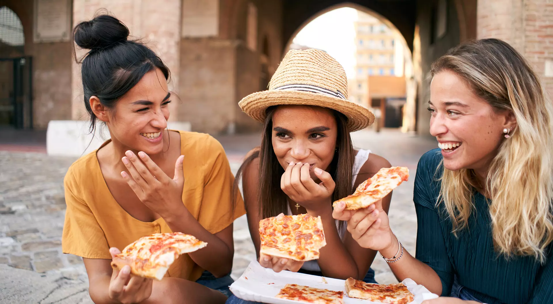 Enjoy the street food in Room