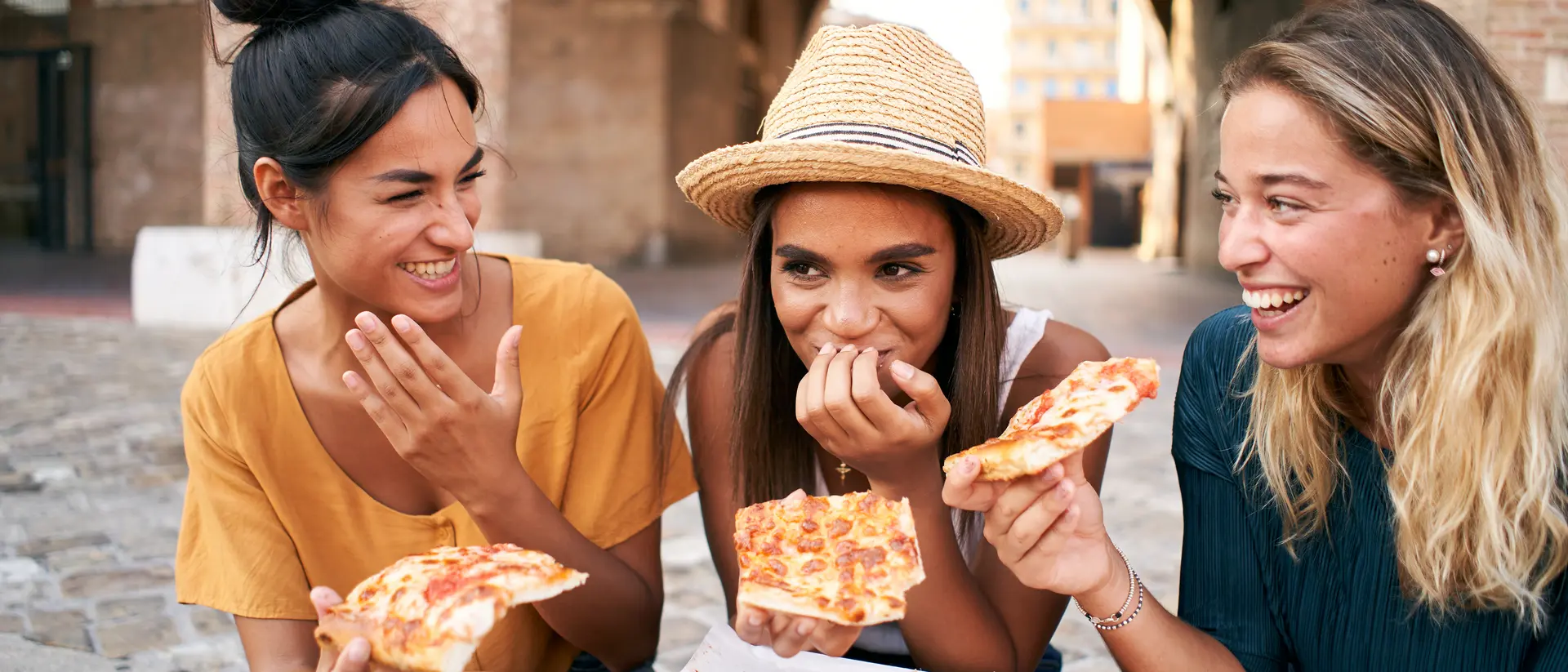 Enjoy the street food in Room