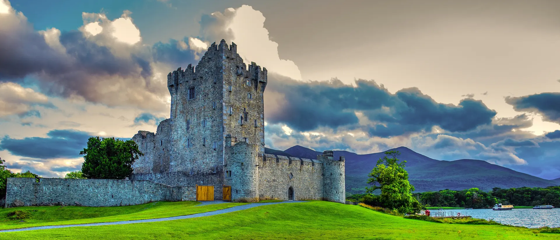 Ross Castle in the Killarney National Park