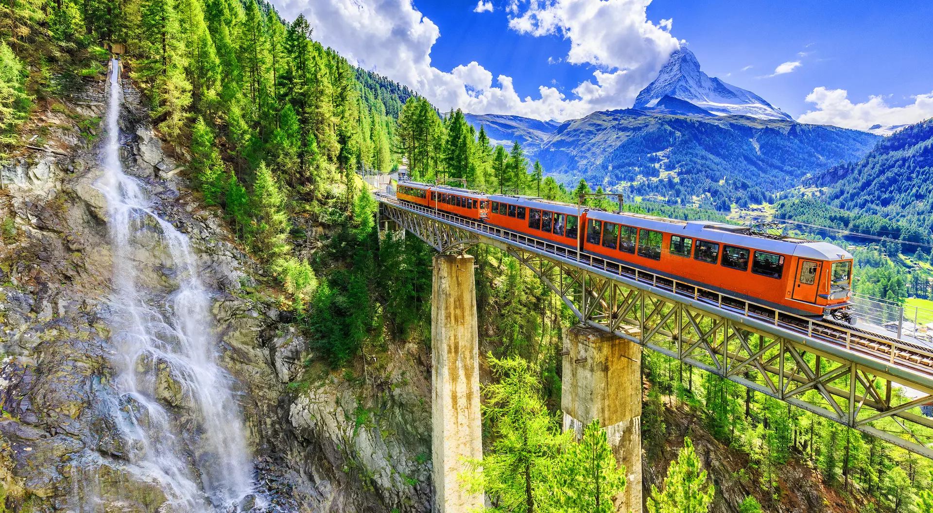 SBB Train near Zermatt