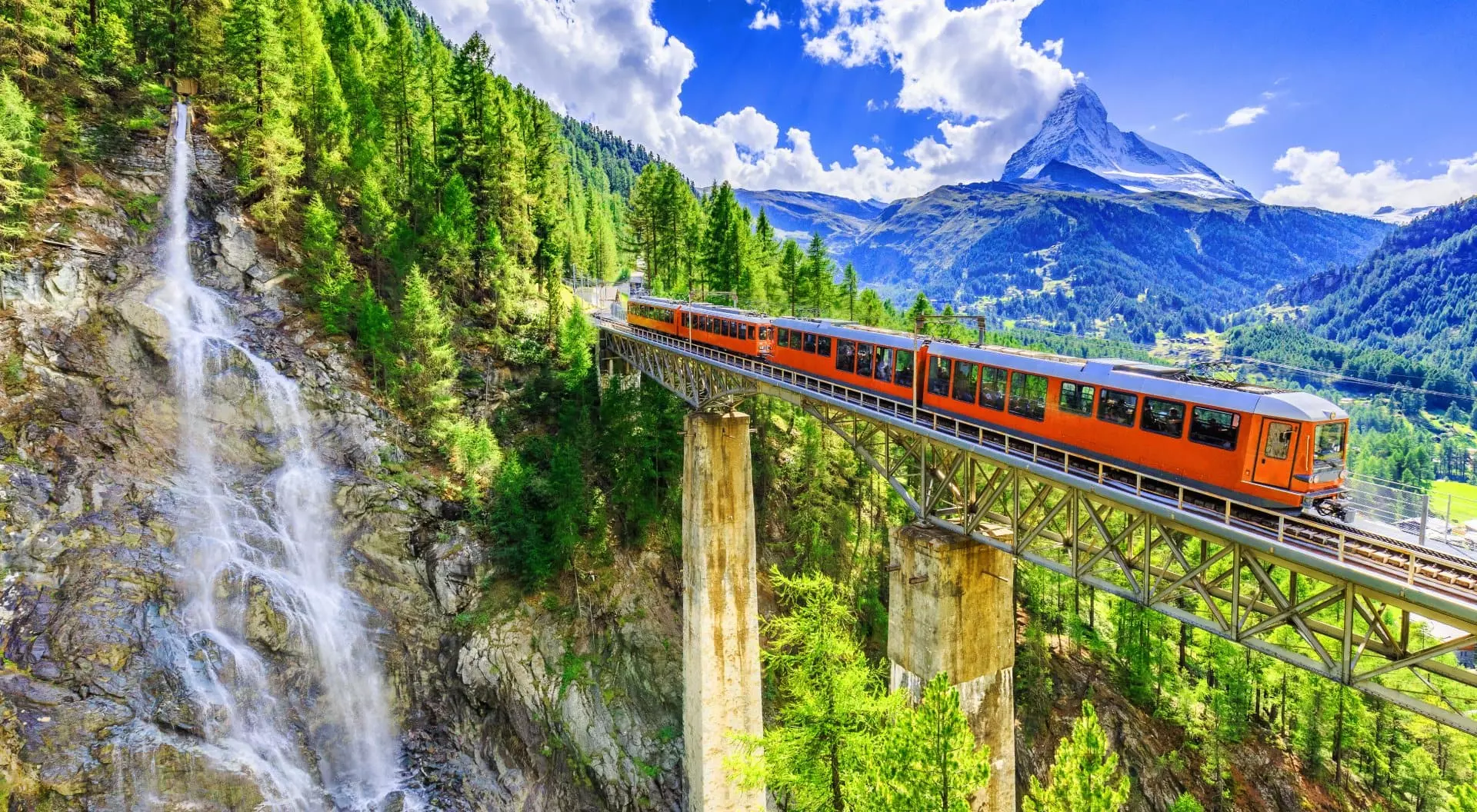 SBB Train near Zermatt