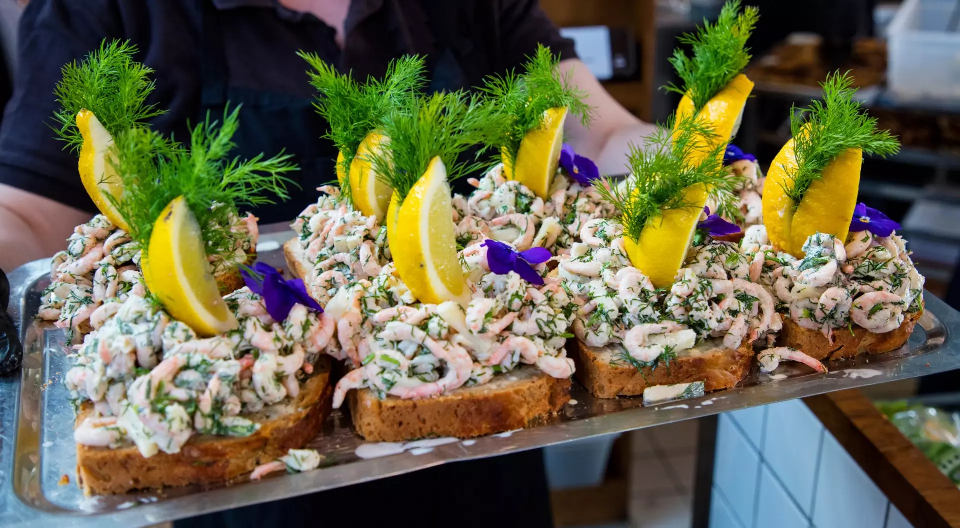 Enjoy a Danish Smorrebrod