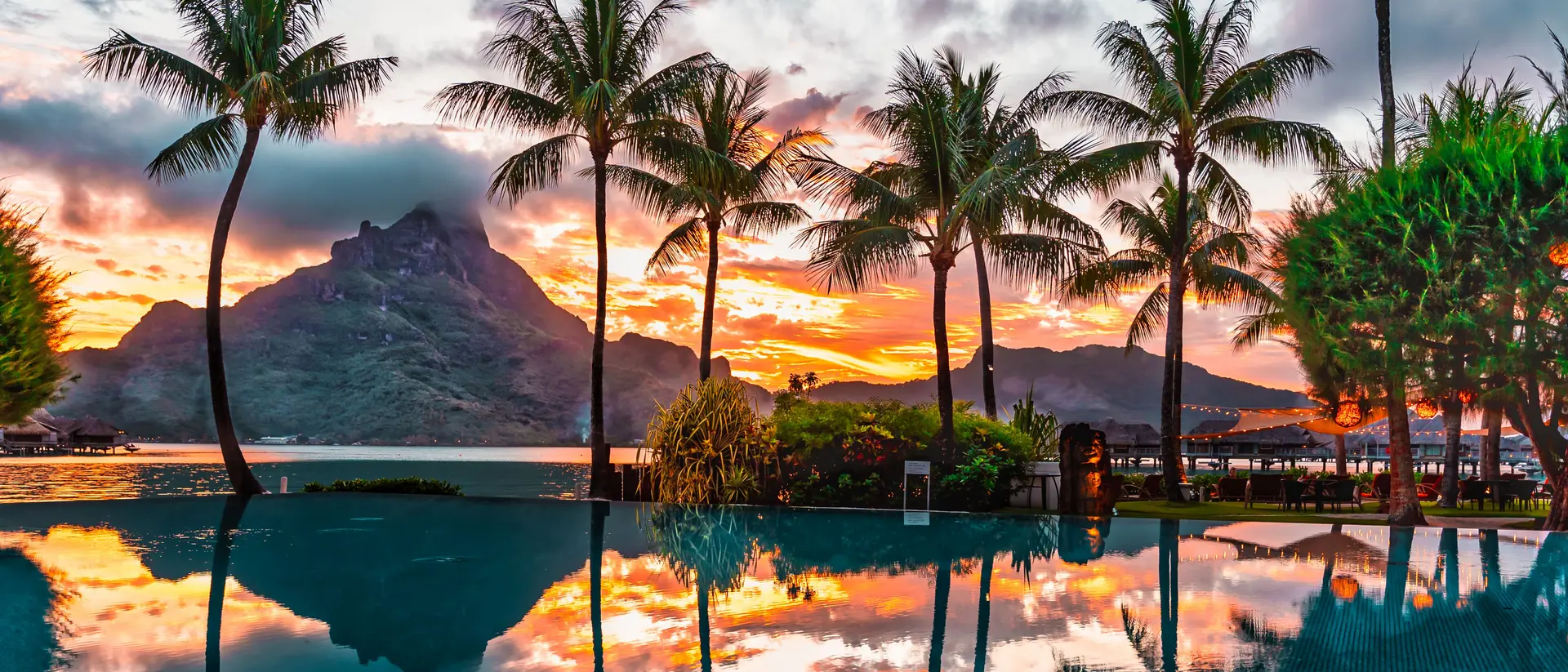 Sunrise Over Bora Bora