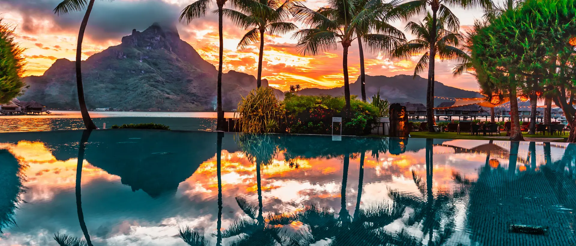 Sunrise Over Bora Bora