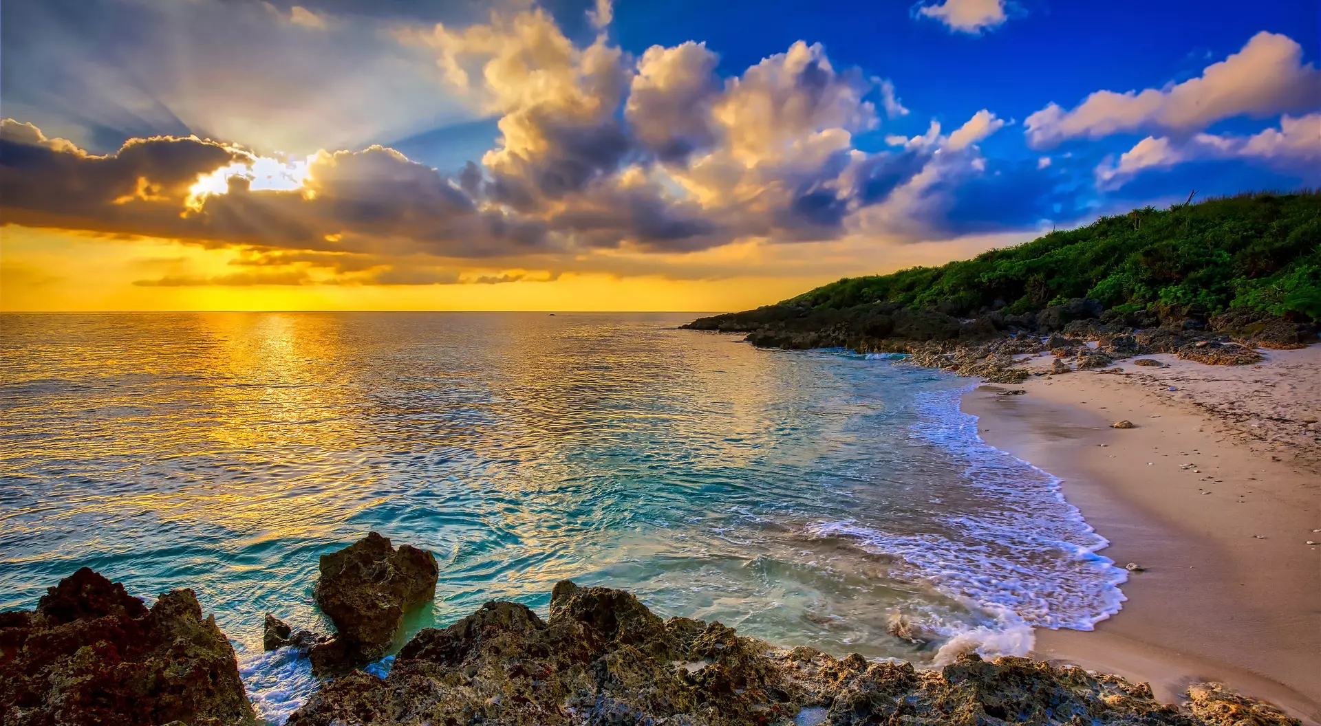 Sunset on Mayakojima, Okinawa