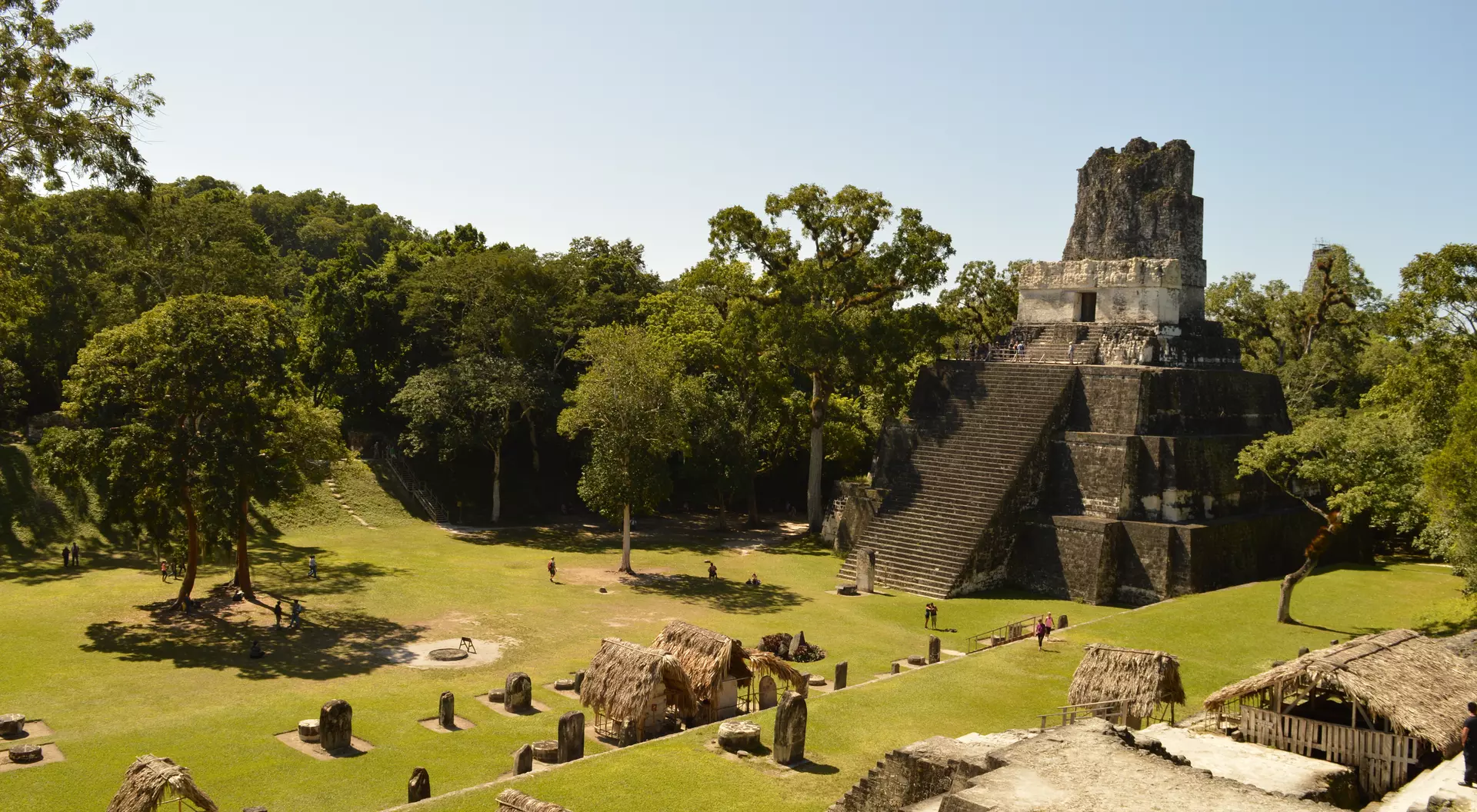 Tikal was once the capital of a powerful Mayan kingdom