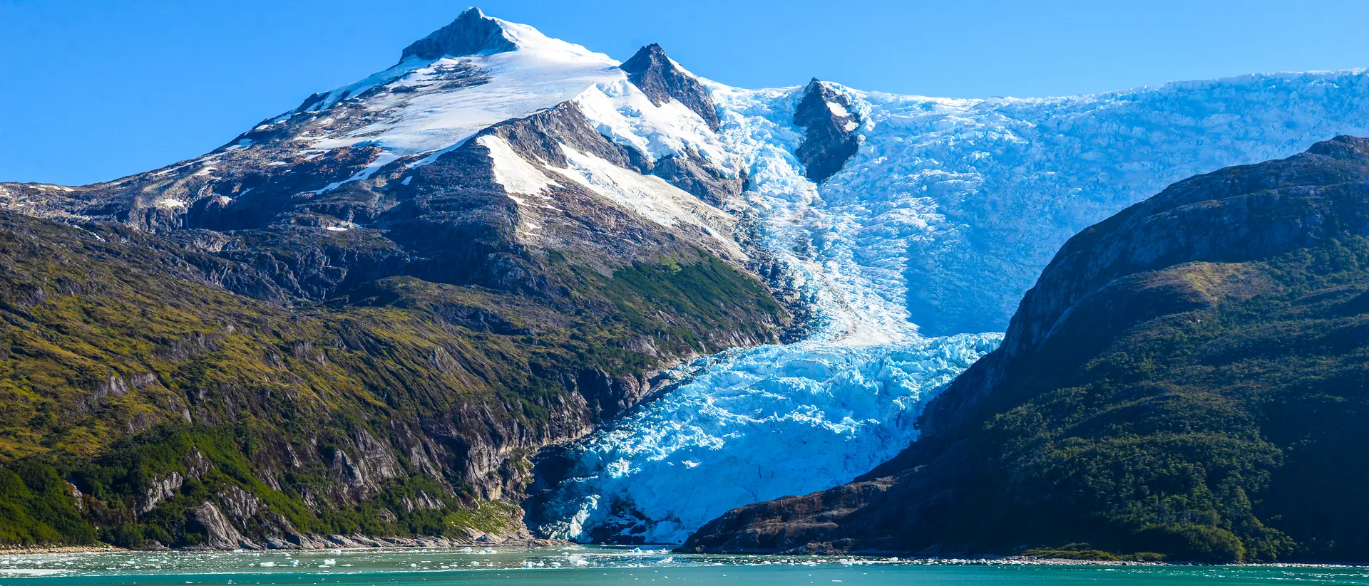The southern coast of Chile