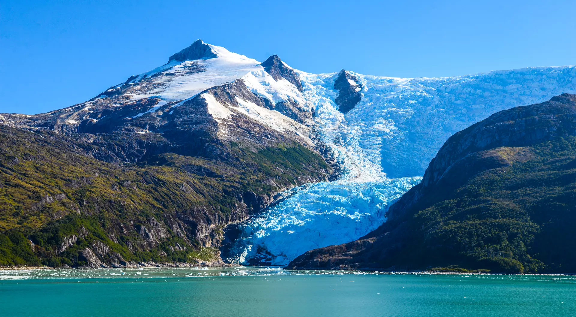 The southern coast of Chile