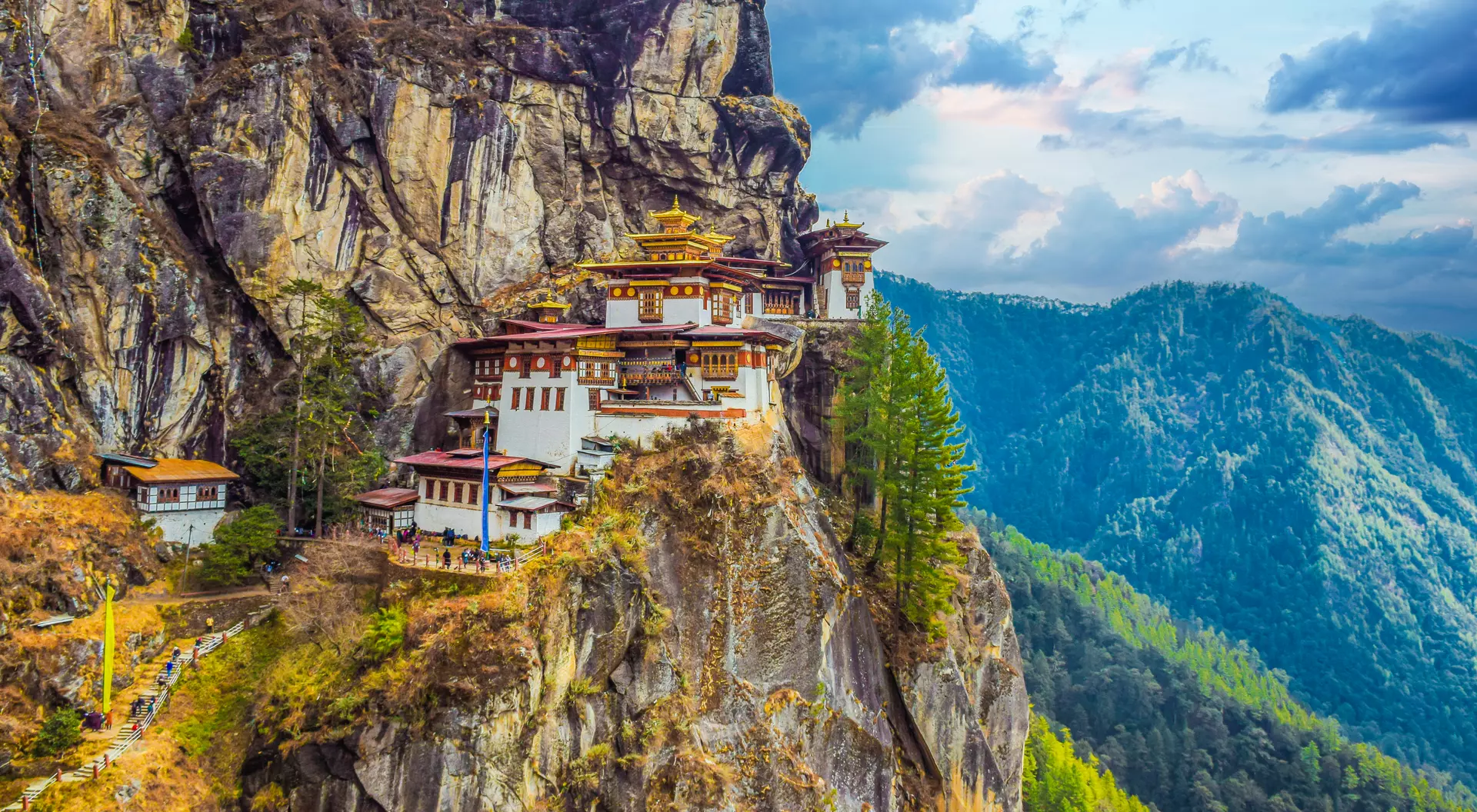 Paro Taktsang "The Tiger's Nest" monastery