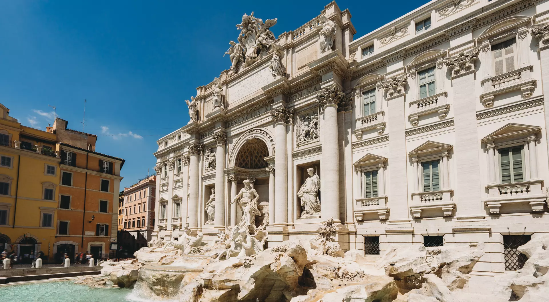 Rome's glorious Trevi Fountain