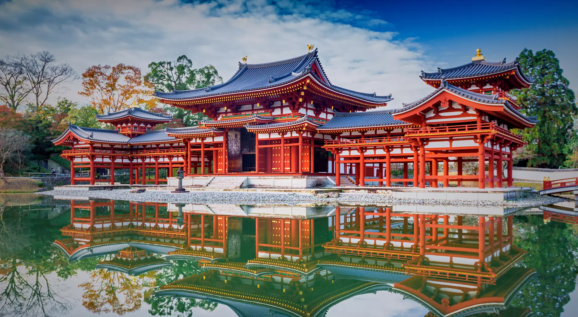 Byodo-in Temple was originally built in the 11th century