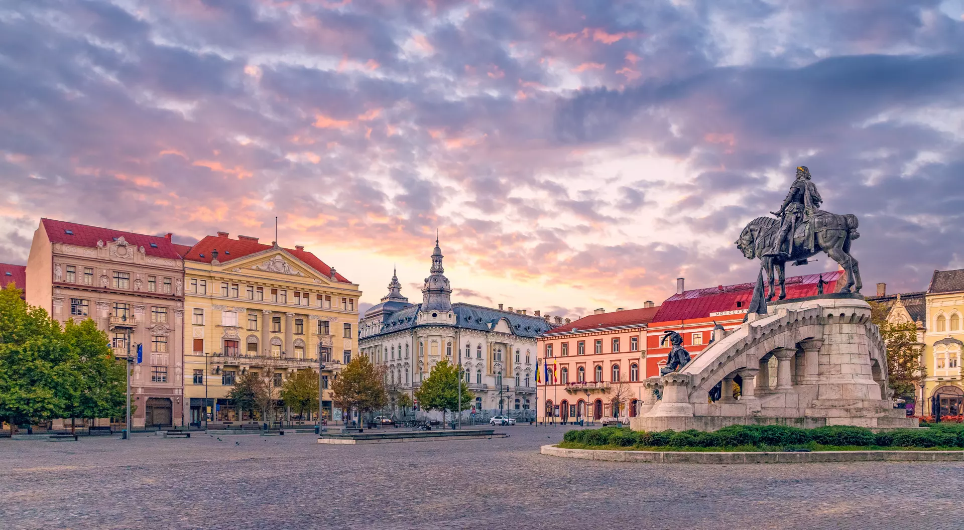 Unirii Square, Cluj-Napoca, Romania