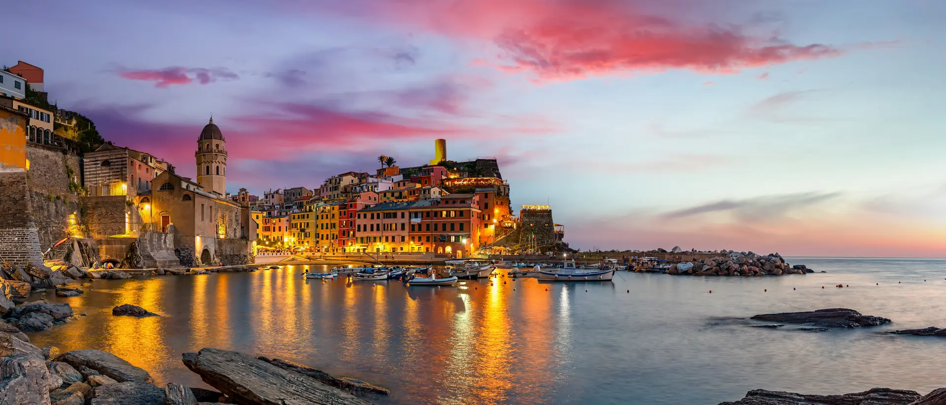 The village of Verazza, part of the Cinque Terre