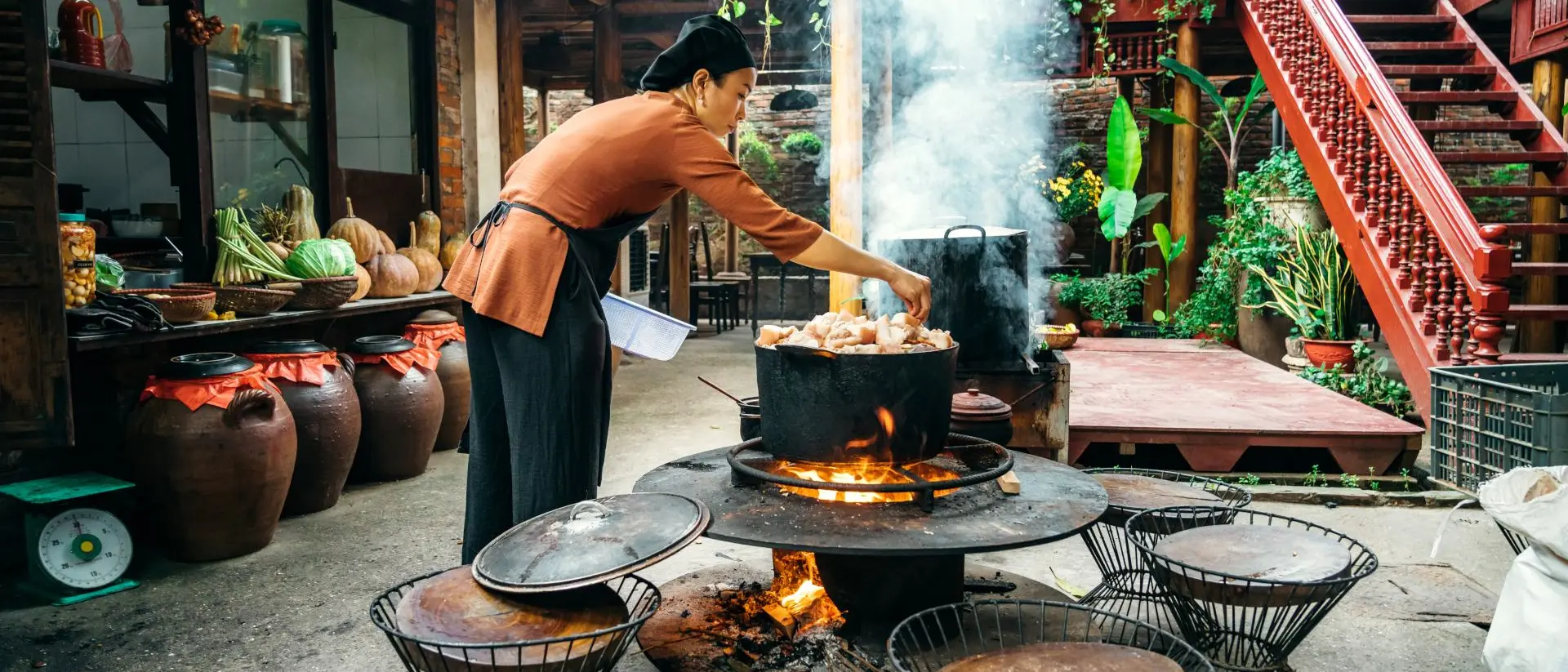 Vietnamese cuisine is based on fresh ingredients, minimal cooking, and leafy greens
