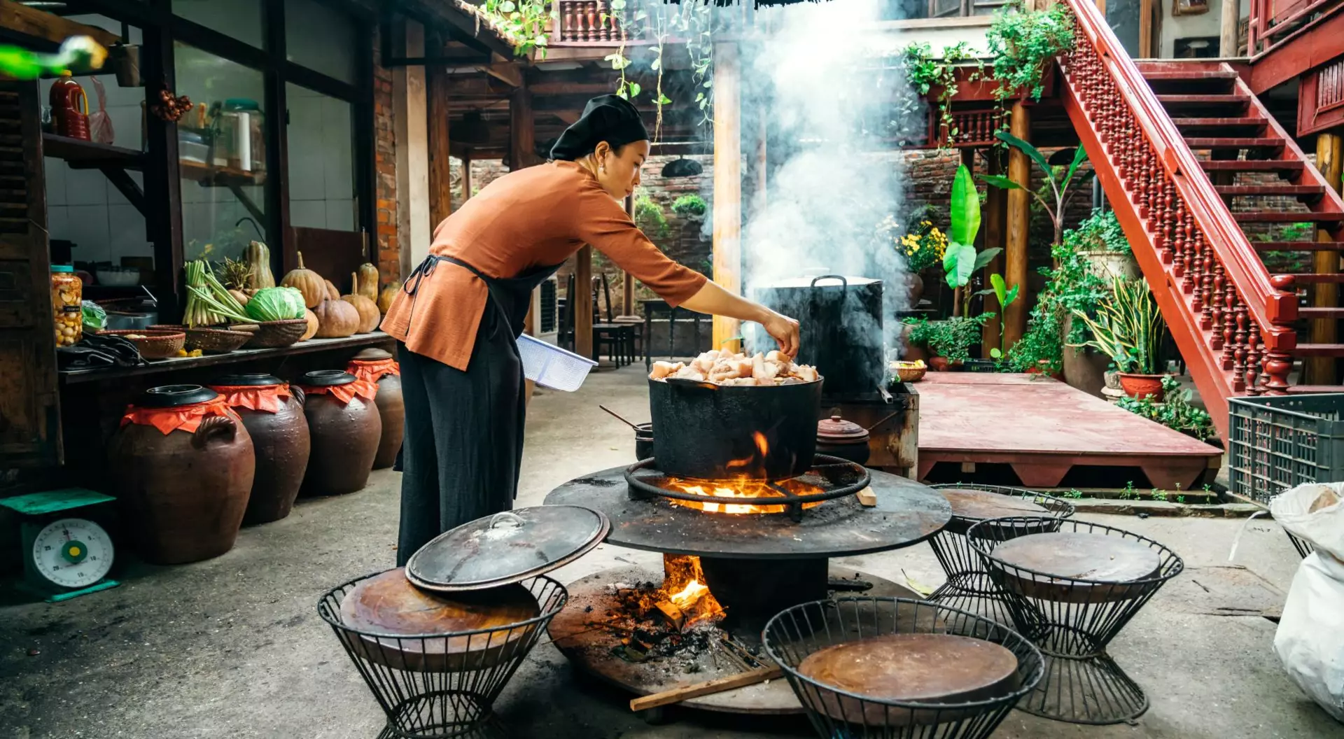 Vietnamese cuisine is based on fresh ingredients, minimal cooking, and leafy greens