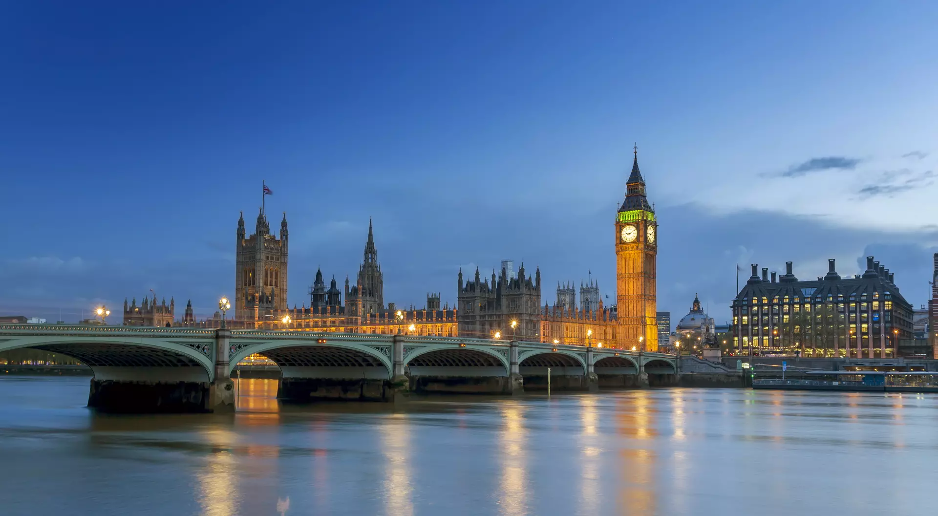 The Palace of Westminster, London