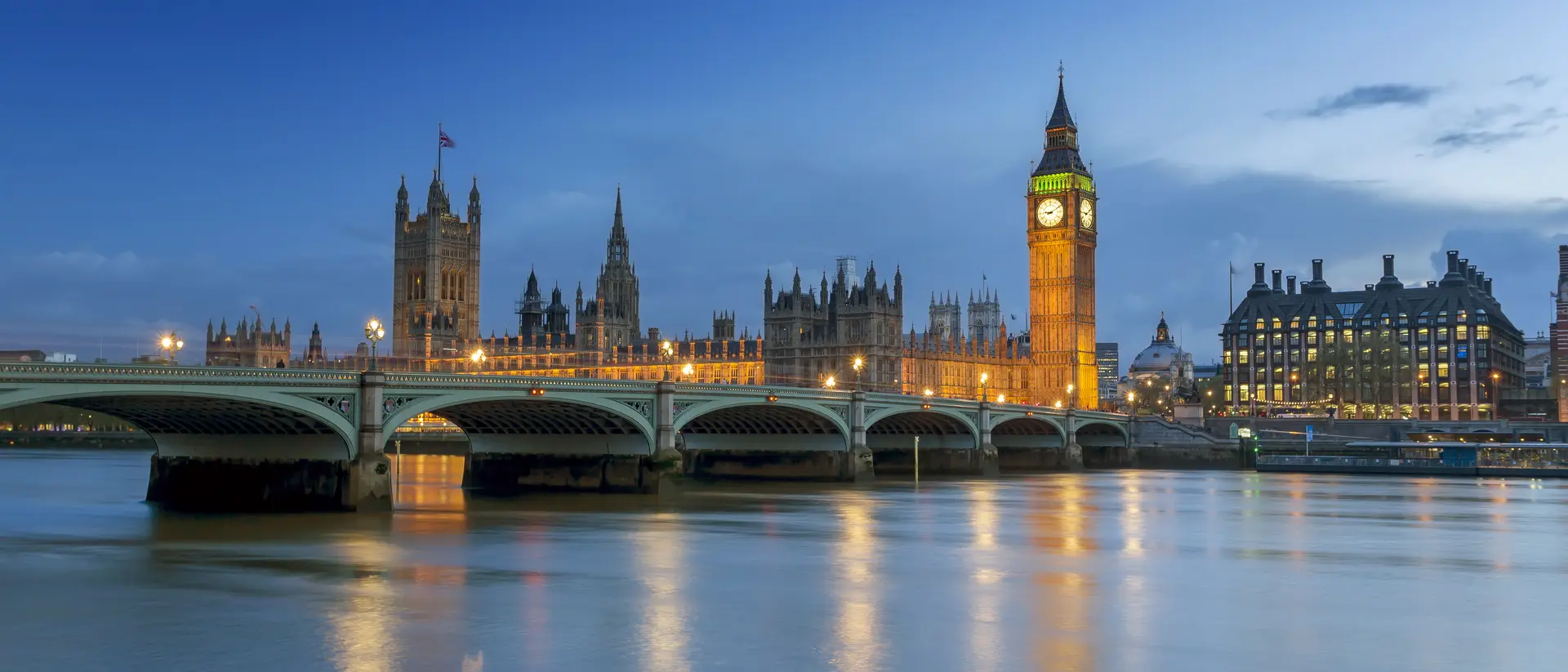 The Palace of Westminster, London