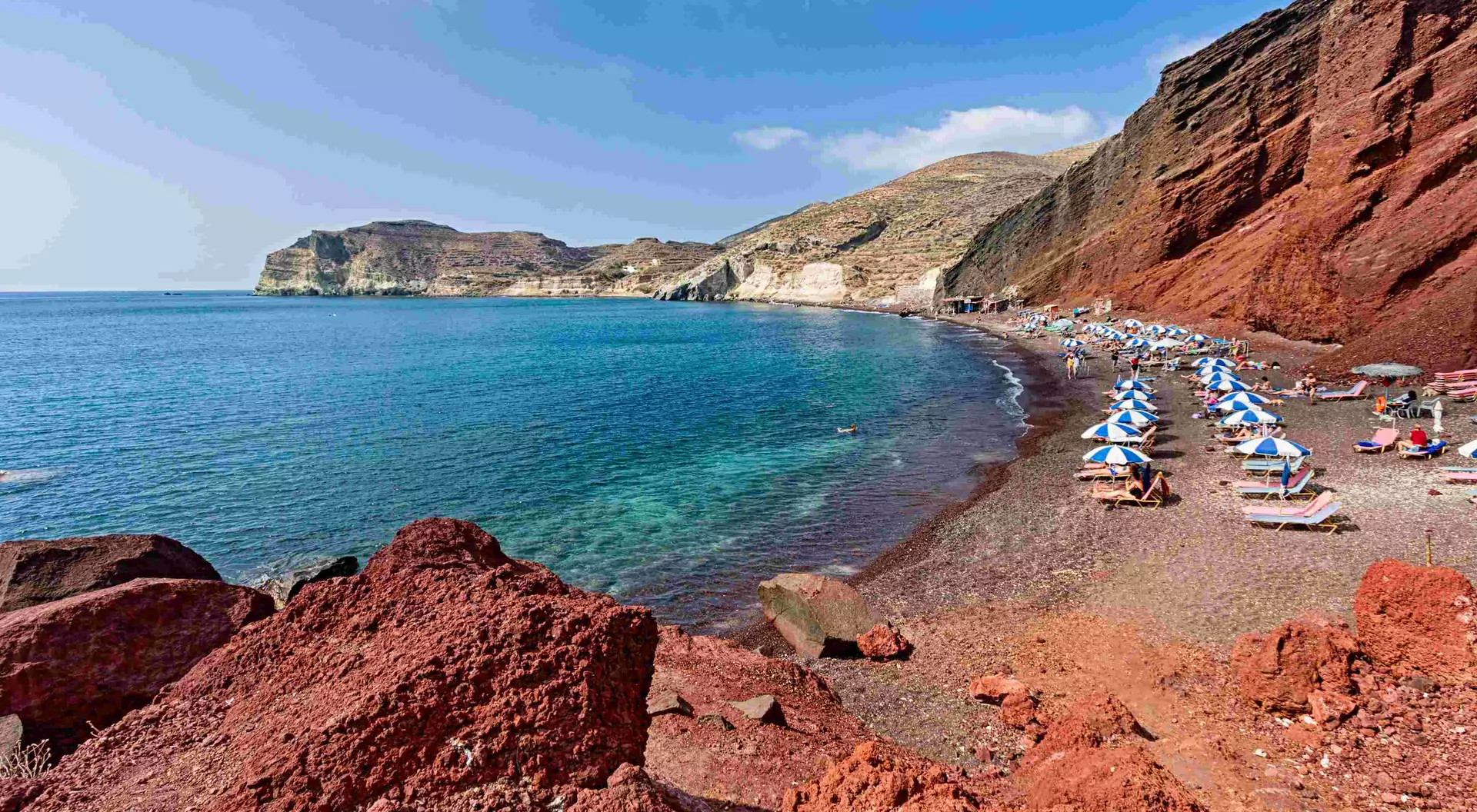Red Beach, Santorini Island, Greece