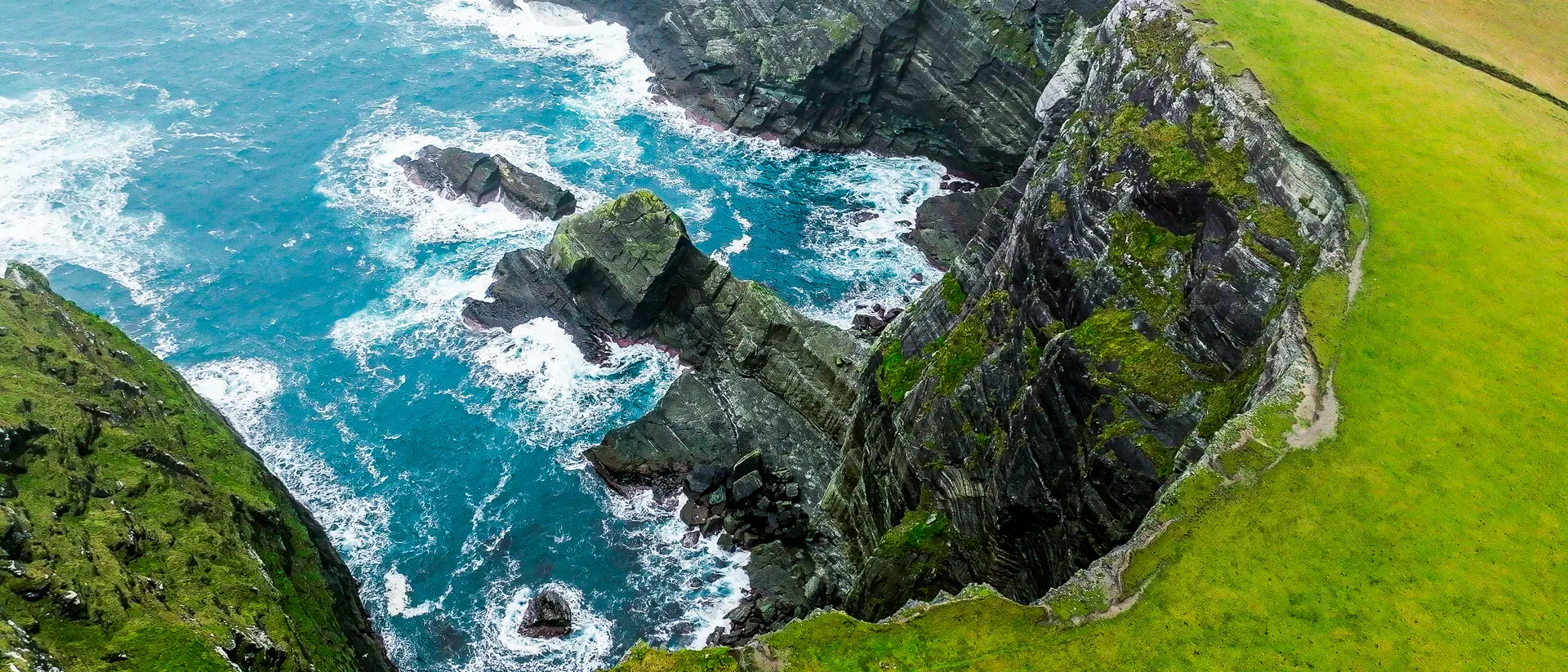Cliffs of moher aerial
