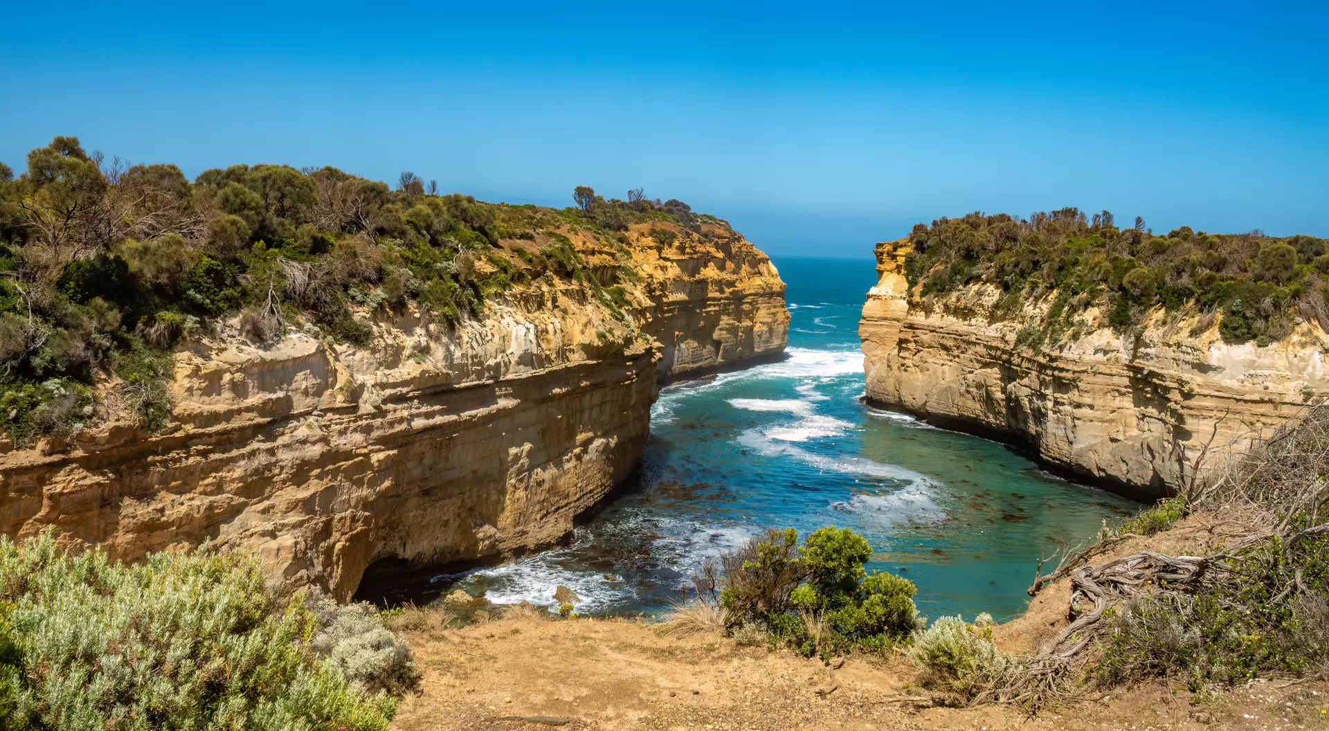 The Loch Ard Gorge, Port Campbell National Park, Great Ocean Road, Victoria, Australia