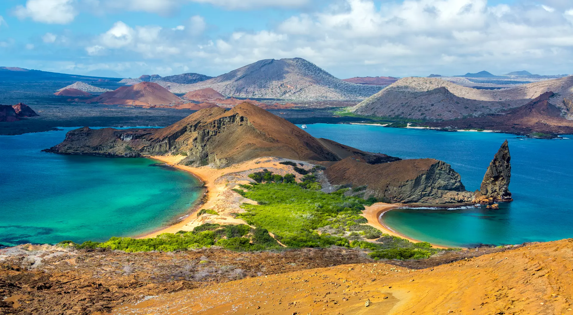 Bartolome Island in the Galapagos Islands