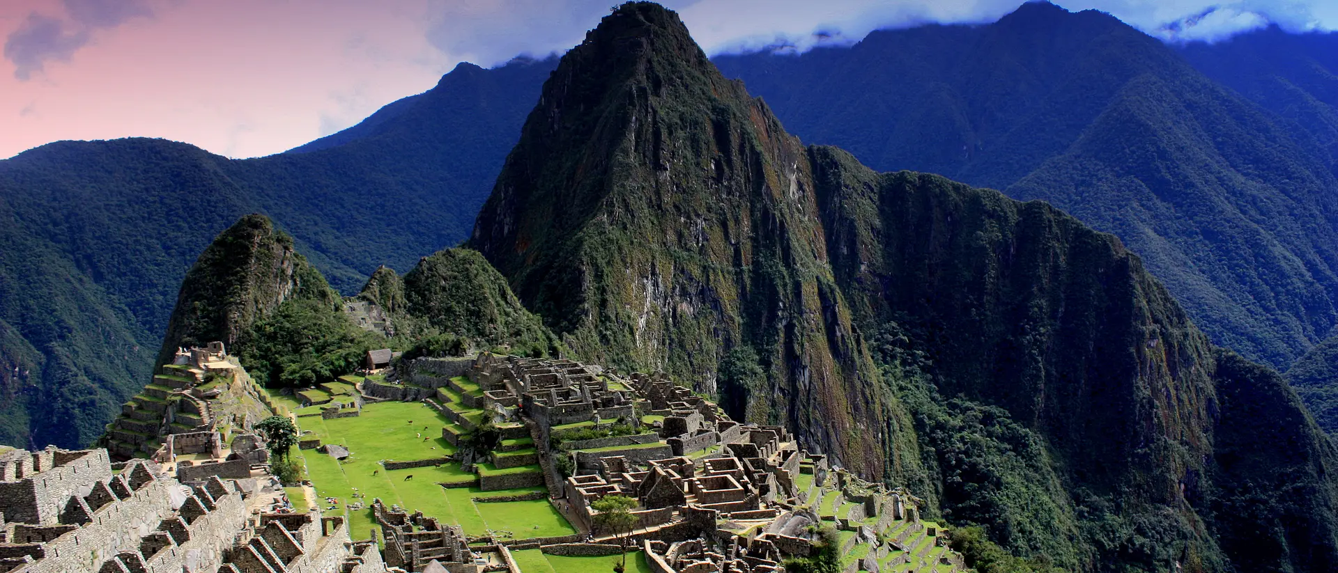 The inca city of Machu Picchu in Peru south America