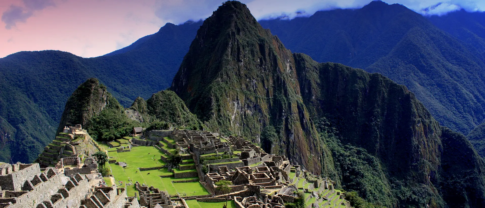 The inca city of Machu Picchu in Peru south America
