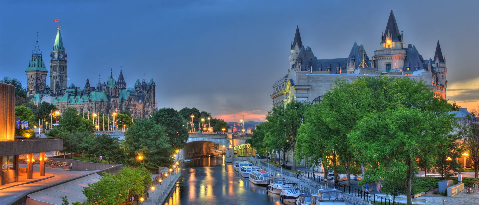 The Rideau Canal, Ottawa