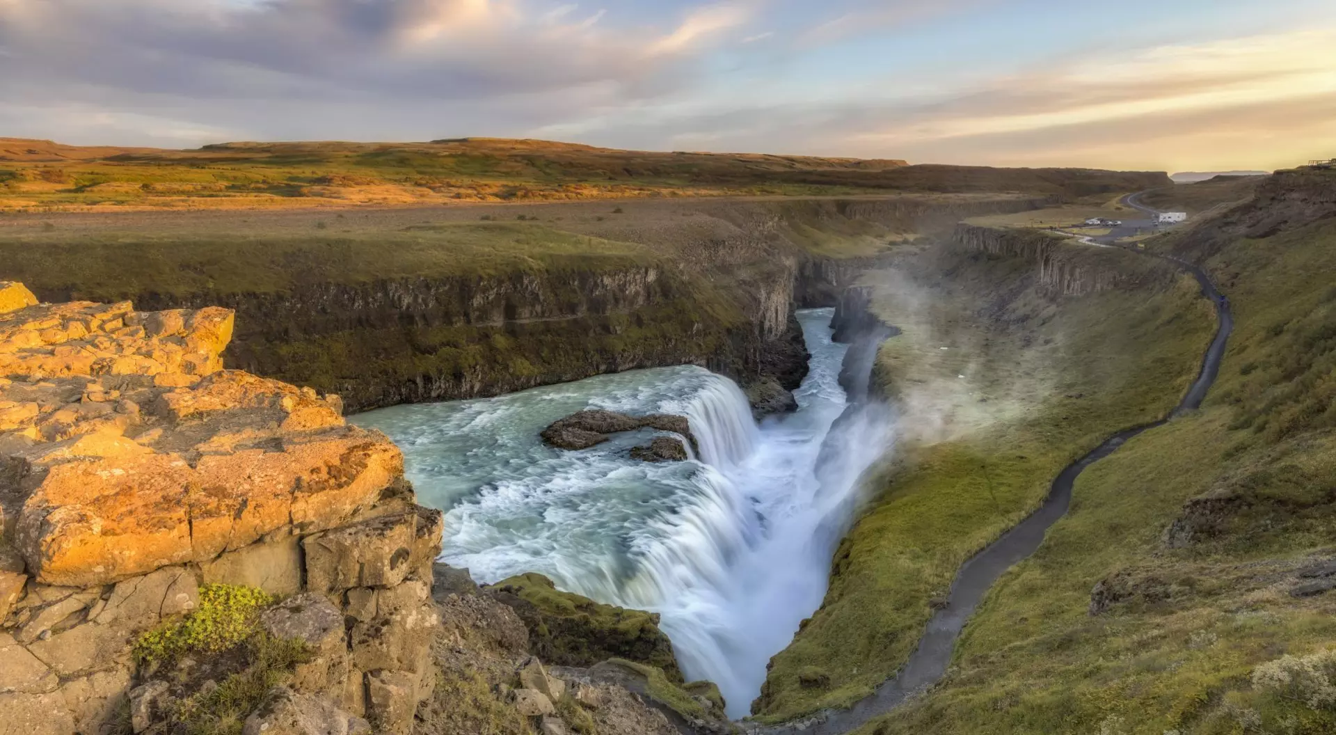 Gullfoss Waterfalls