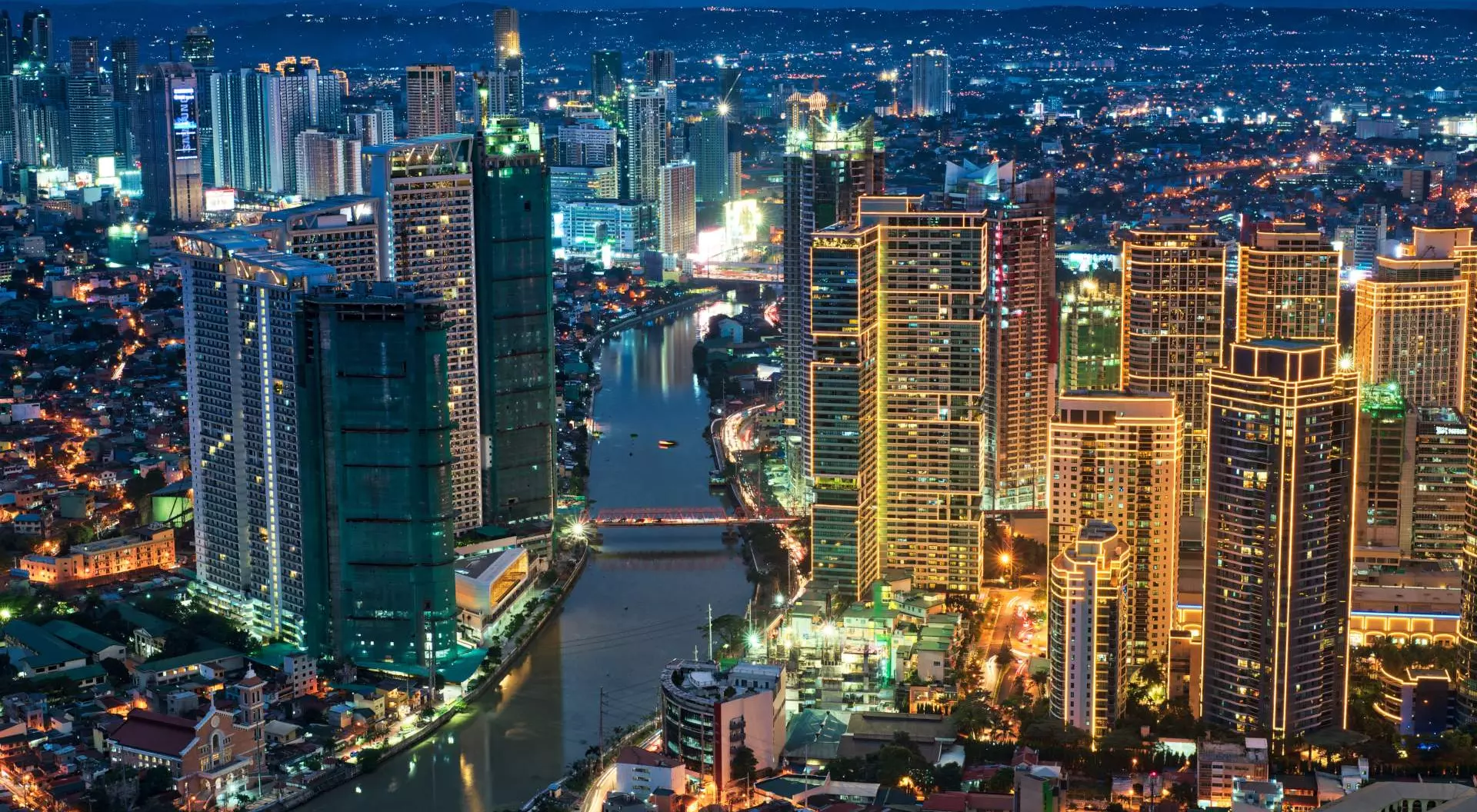 Makati Skyline, Metro Manila - Philippines