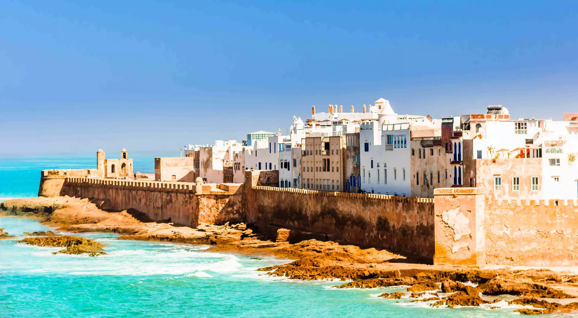 The old city of Essaouira in Morocco.