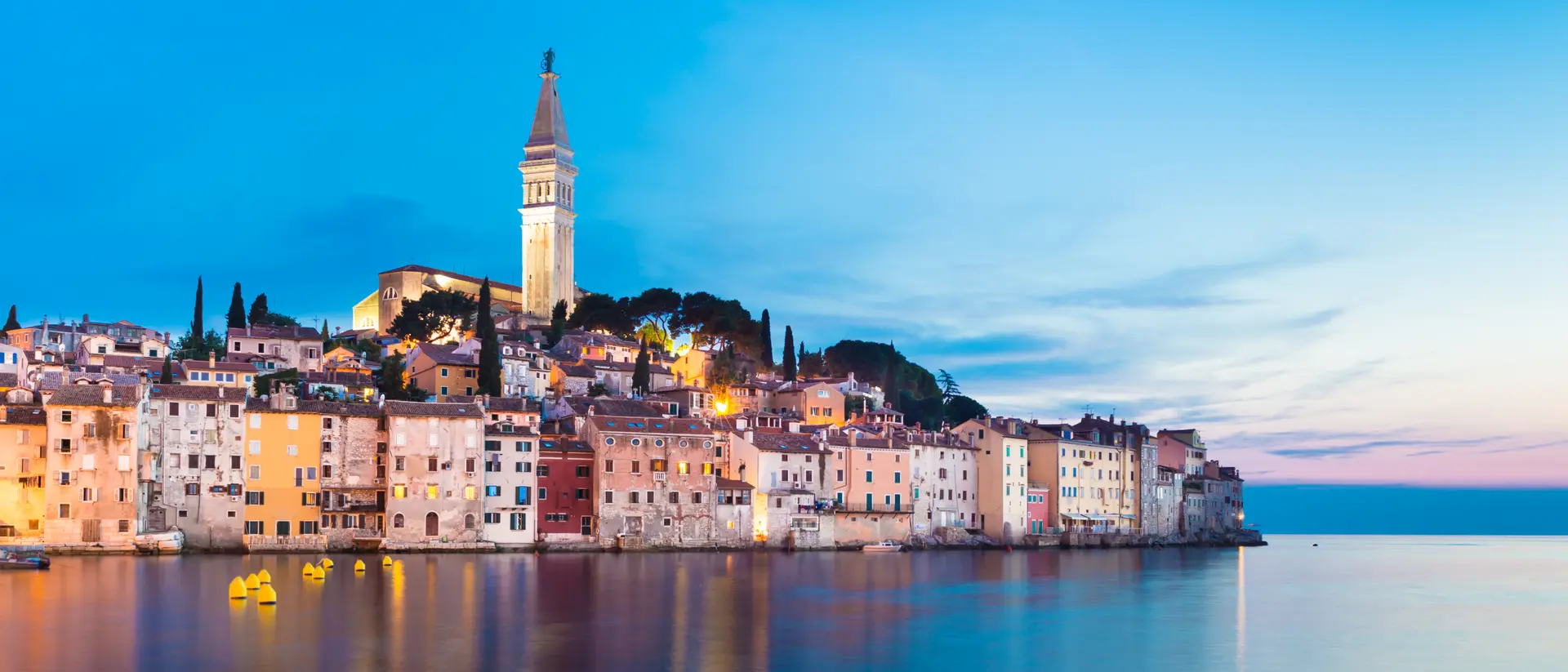 A fishing town on the Adriatic Sea, Rovinj was part of the Byzantine Empire