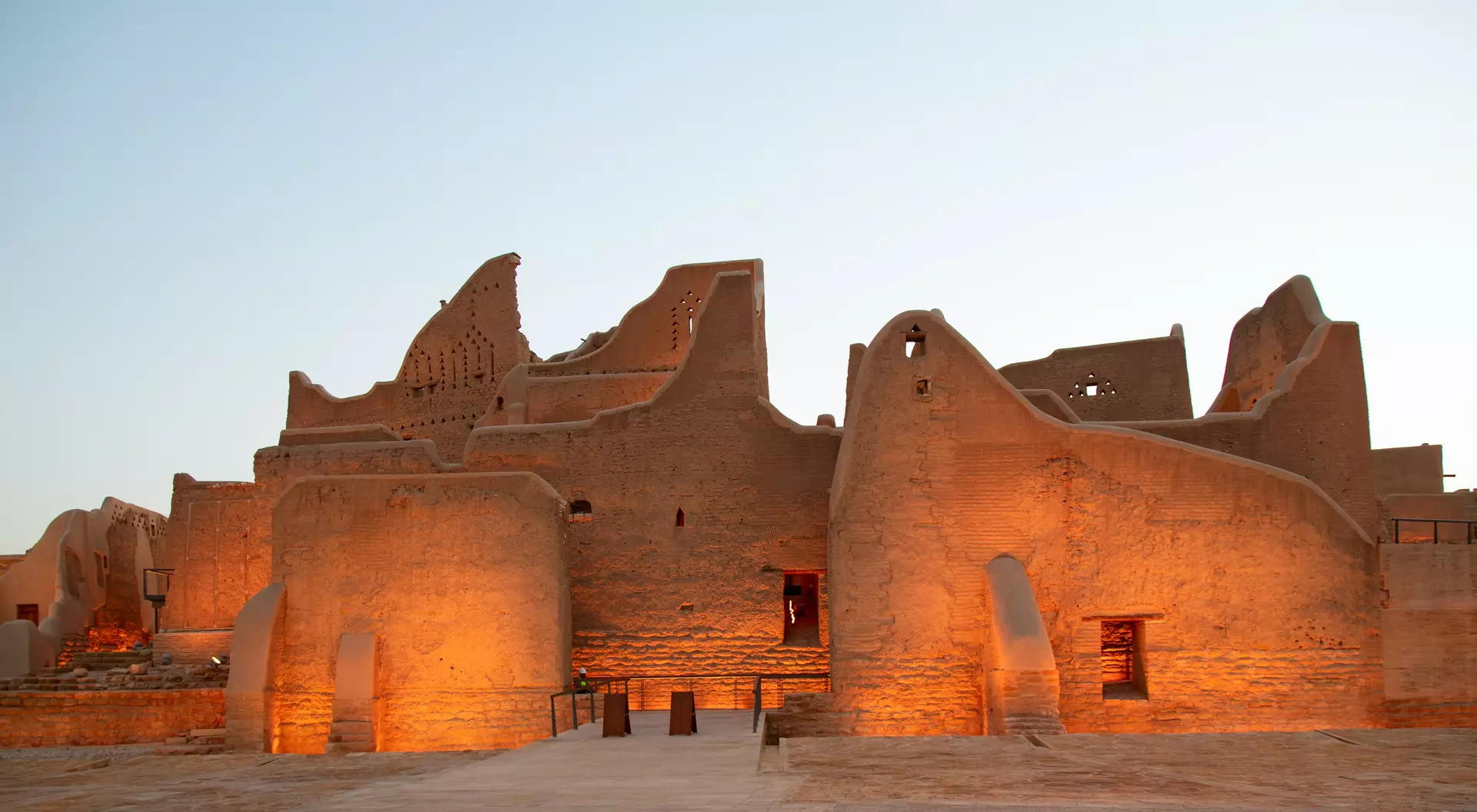 Streets of the old city Diriyah near Ar Riyadh