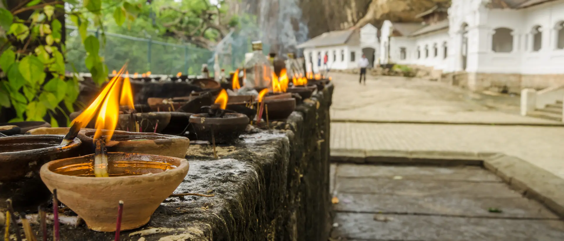 Golden Temple at Dambulla, Sri Lanka