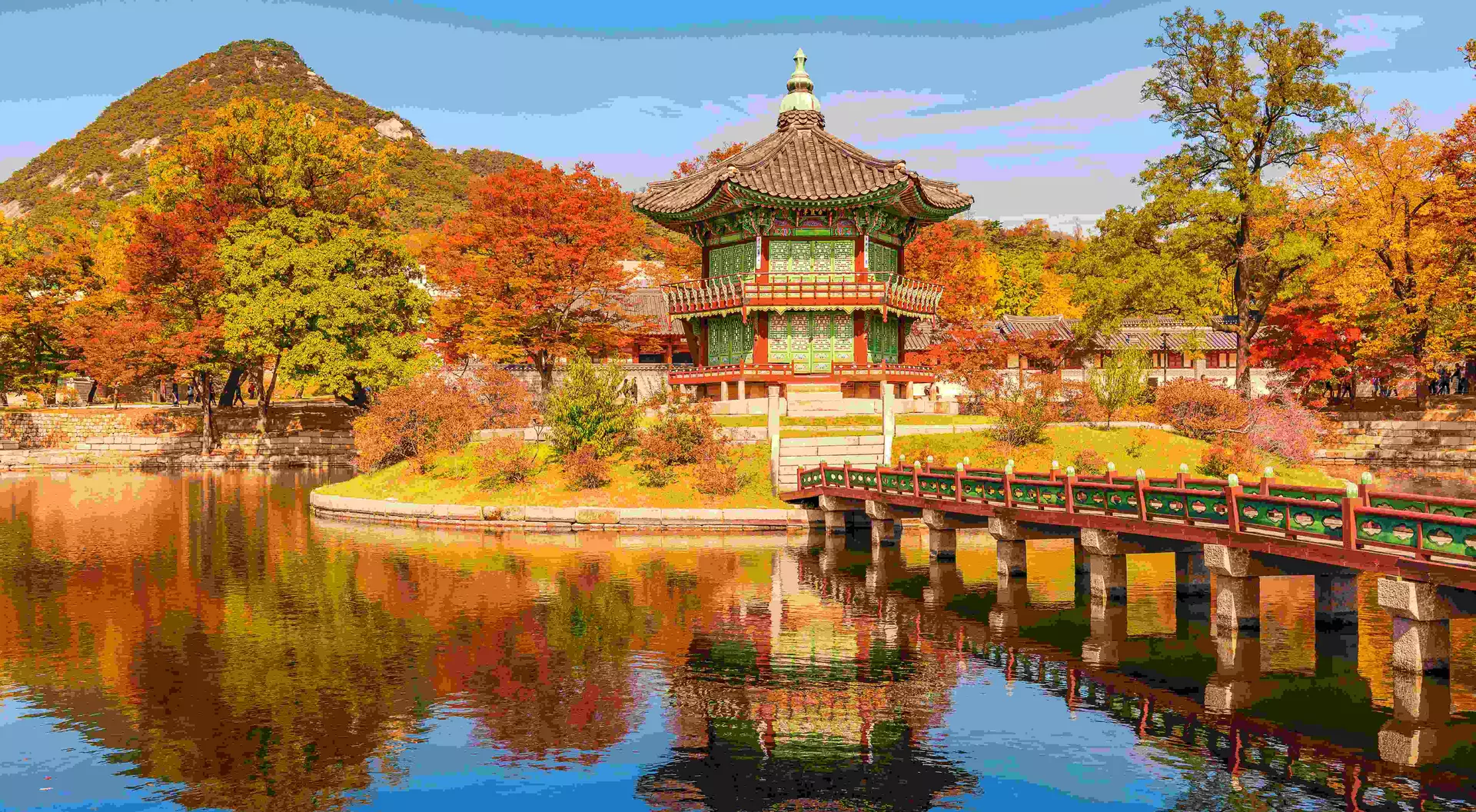 Gyeongbokgung Palace in Seoul, South Korea.