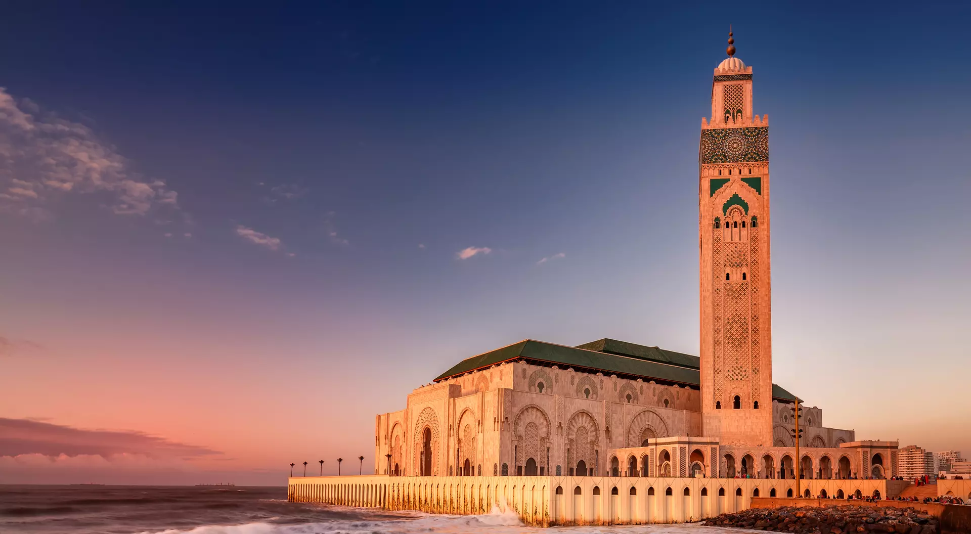 Casablanca is Morocco's largest city and principle International gateway