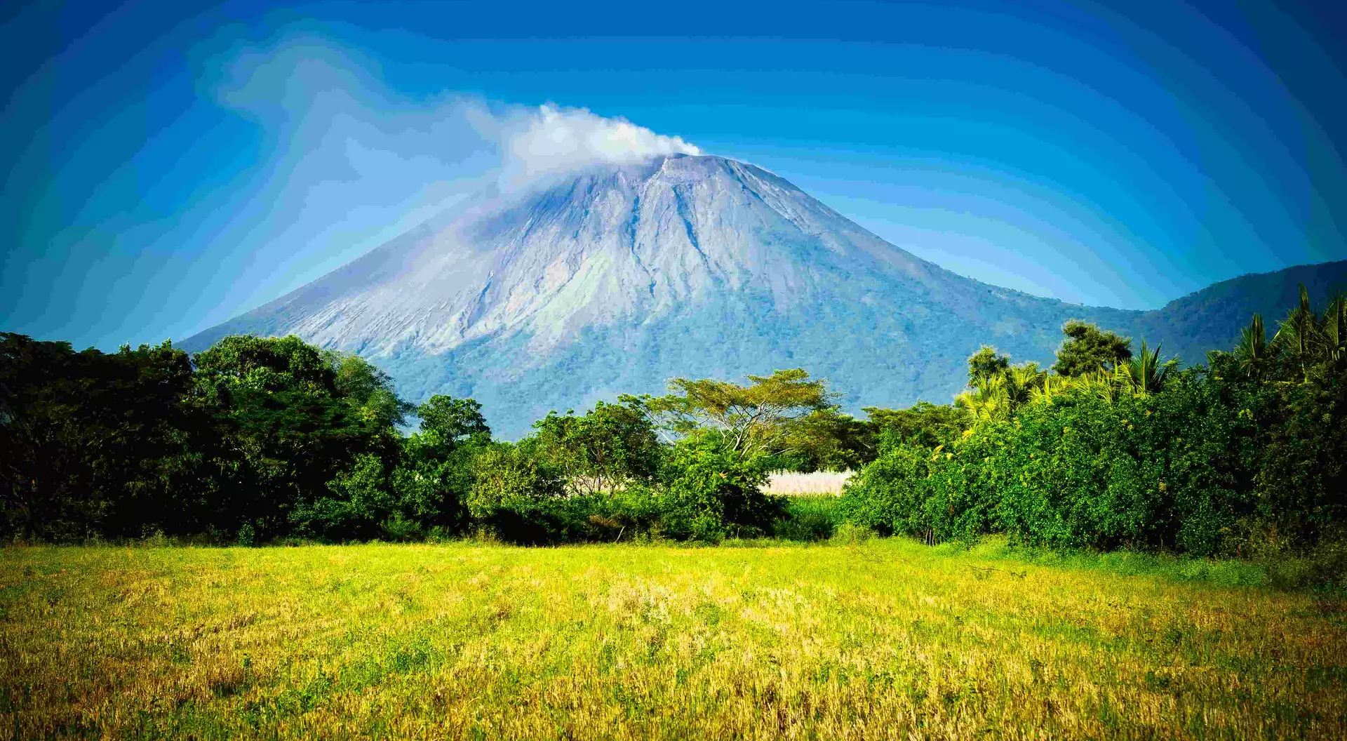 San Cristobal Volcano Located in Nicaragua.