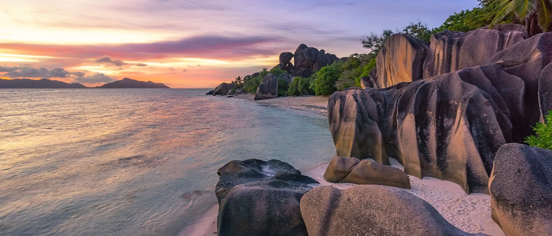 La Digue is home to Anse Source d'Argent, considered one of the most beautiful beaches on earth