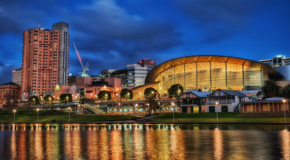 Adelaide - South Australia’s cosmopolitan coastal capital.