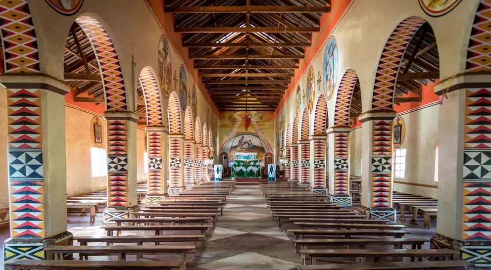 Interior of the Bembeke Cathedral