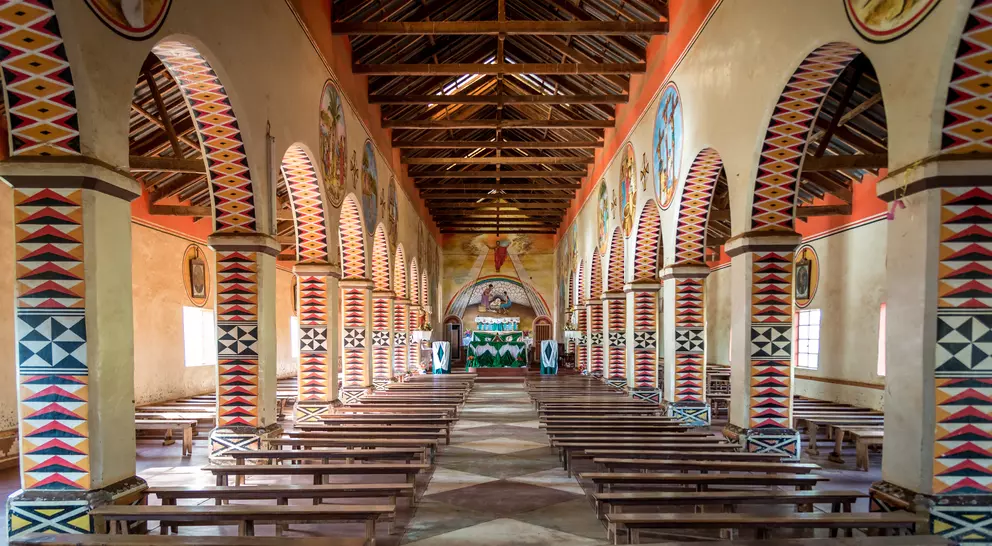 Interior of the Bembeke Cathedral